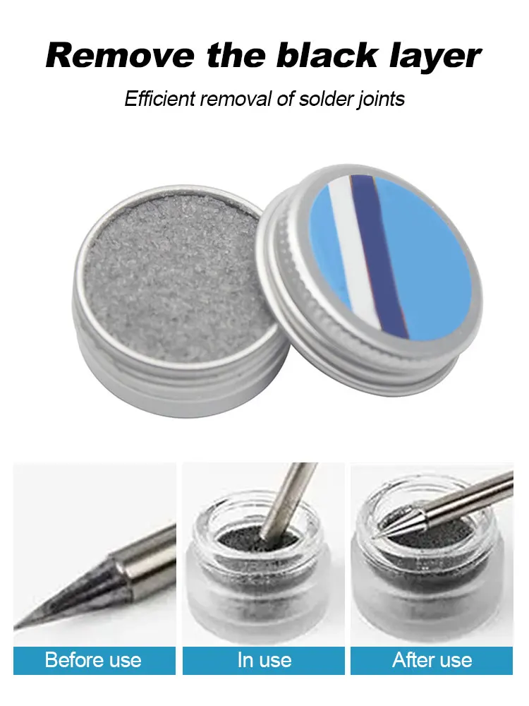 Soldering Iron Tip Refresher Non-stick Tin Solder Cream Clean Paste for Oxide Head Resurrection Oxidative Activator