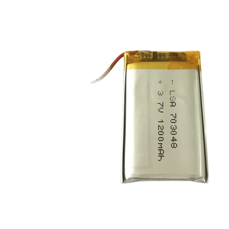703048 Li-Polymer Battery 3.7V 1000mAh for Bluetooth Speakers Game Consoles Power Supply