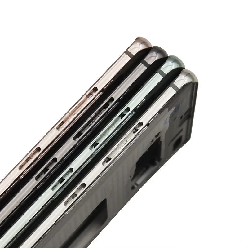 For Samsung Galaxy S10 G973 S10E G970 S10Plus S10+ G975 Middle Frame Midplate Bezel Chassis Housing Replacement + Side buttons