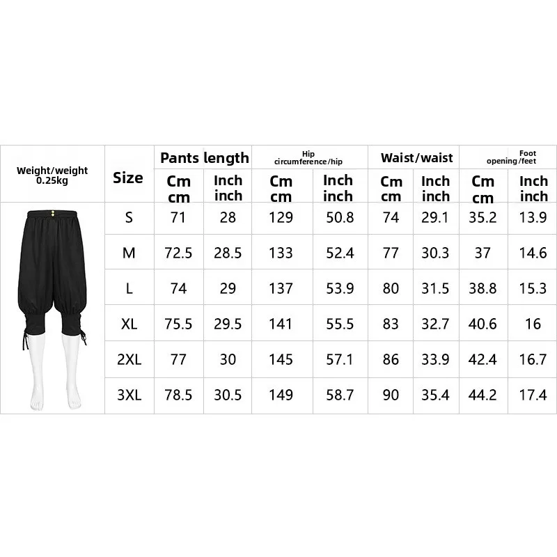 Pantalones casuales de moda para hombre, pantalones de verano para hombre, pantalones con correa en el tobillo, disfraces de juego de piratas medievales para Festival, pantalones de secado rápido