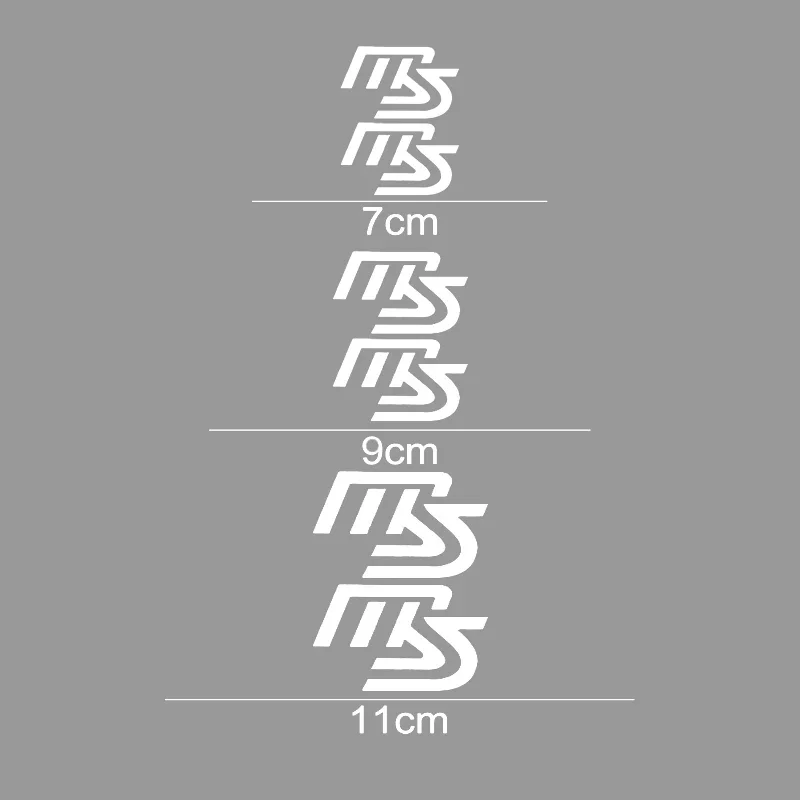 6PCS Vinyl Heat Resistant Car Caliper Cover Reffited Sticker for Mazda MS Logo 3 6 CX-3 CX-4 CX-6 CX-5 CX7 CX8 CX-9 CX-30 RX7