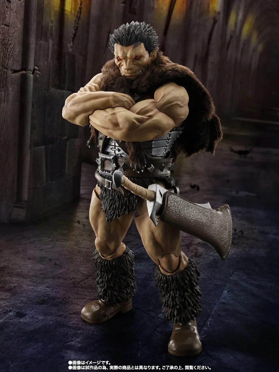 Figuras originales de Anime BANDAI SHF Berserk Zodd de PVC, modelo de figura de acción, juguetes, regalos de navidad