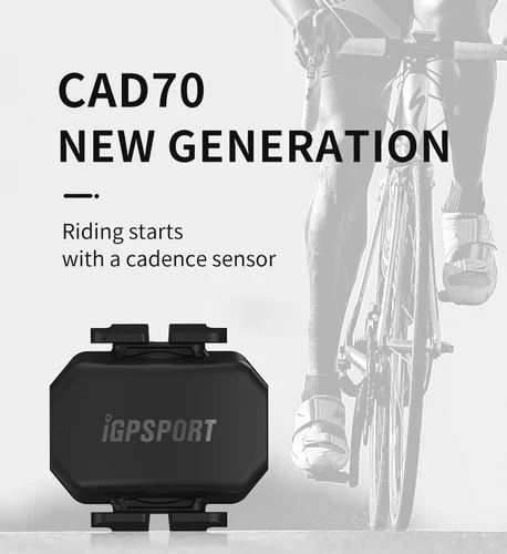 Imagen 2 del producto IGPSPORT CAD70 SPD70 Sensor de velocidad modo Dual soporte bicicleta Cadence HR50 HR70 Monitor de ritmo cardíaco para IGPSPORT Garmin ordenador, etc. ﻿
