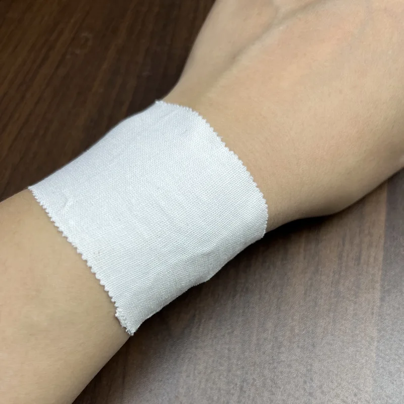 2,5/3,8/5 CM * 10 M Baumwolle Selbst-klebe Sport Band Für Finger Knöchel Schutz Handgelenk unterstützung Verstauchung Feste Medizinische Bandage Wunde Wrap – Detail 5