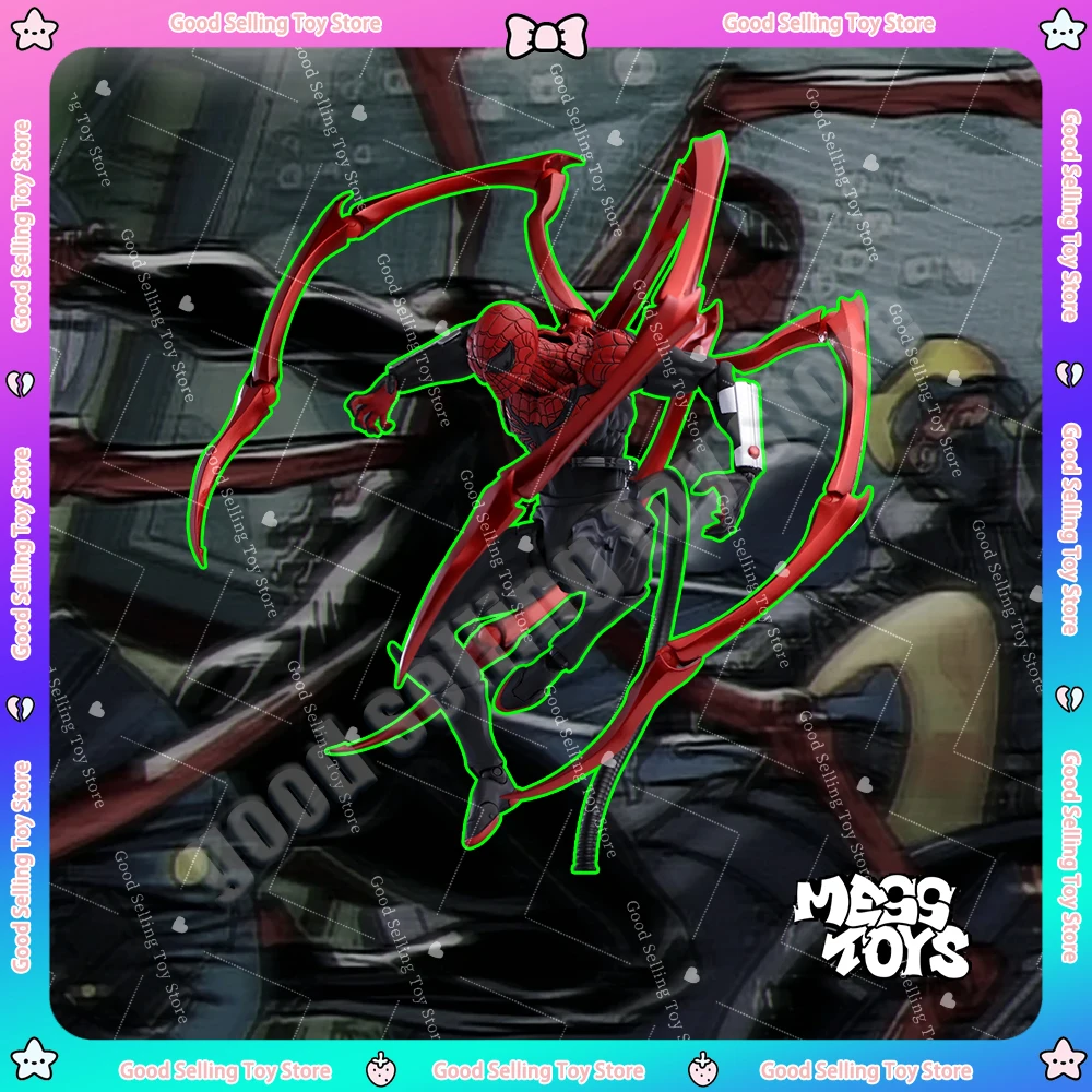 

New Messtoys Spiderman Ultimate Spider-Man CT Toys Anime Action Figure Figurine Statue Model Customized Gift Toy