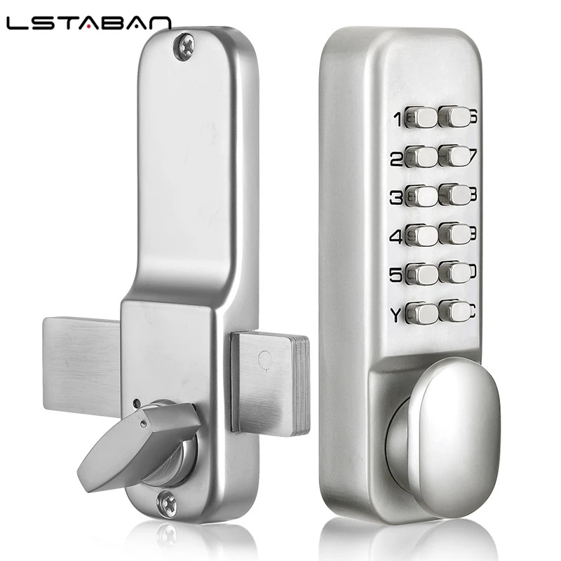 Sliding Gate Opener Digital Lock Door keyless Keypad Code Password Iron Door Waterproof Door Lock Push button Combination Lock