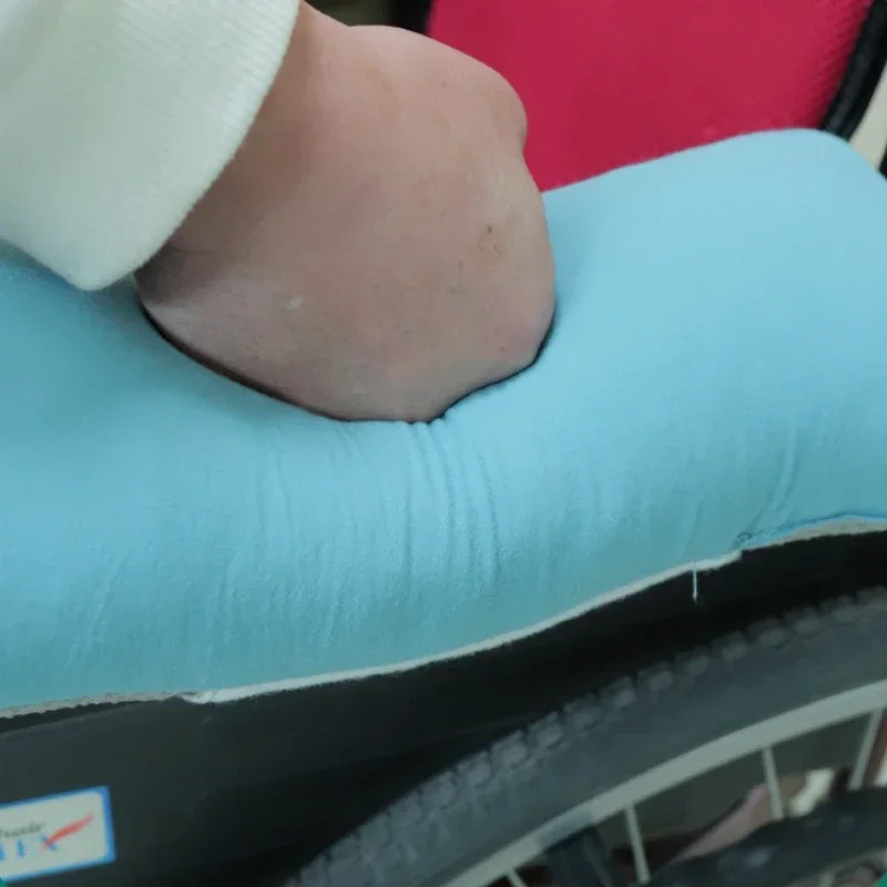 Wheelchair Armrest Cover Antibacterial Pure Cotton A Pair of Pads for Office and Transport Chair Comfort Padding Pressure Relief
