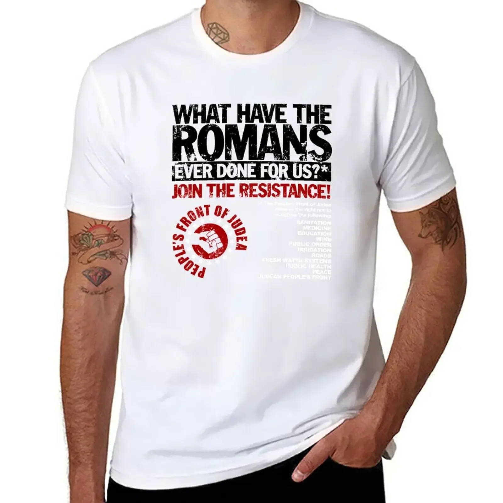 What Have The Romans Ever Done For US? T-Shirt aesthetic clothes for a boy mens t shirts pack