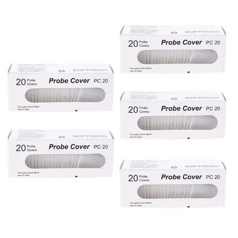 100Pcs Ear Thermometer Probe Covers Refill Cap Lens Filters for Braun ThermoScan and other Types Thermometers Replacement