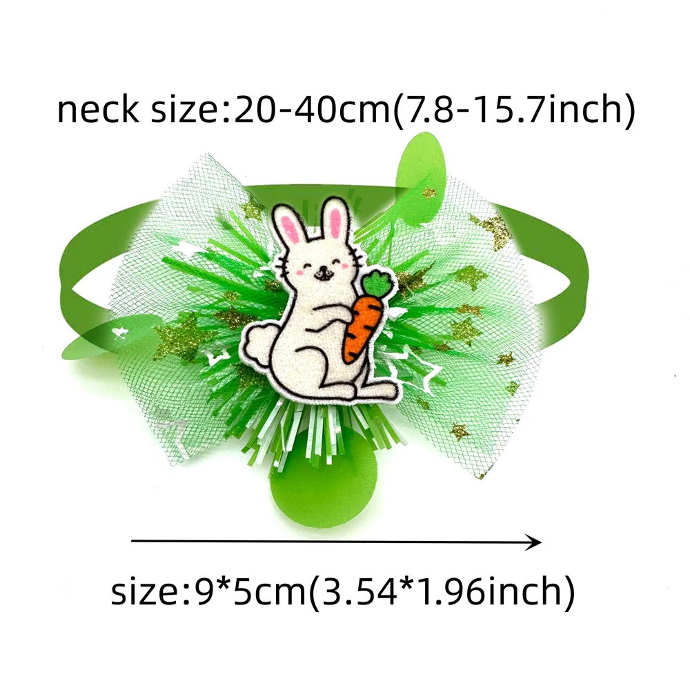 50/100pcs Easter Pet Dog Bow Ties Dog Fashion BowTie Adjustable Collar Pet Grooming Bows Dog Accessories for Small Dogs