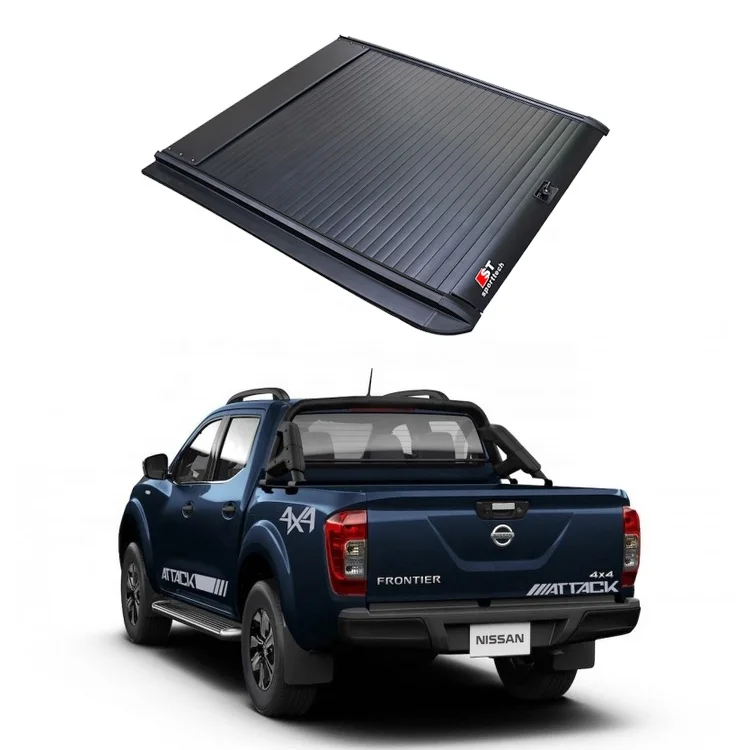 For Nissan Navara Frontier Np300/d22/d40 2021 Hard Tonneau Cover Roller Shutters Cover Wholesale Price Waterproof Hard Type