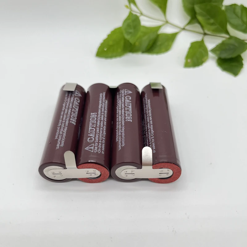 ل مفك البراغي بطارية لحام البطارية حزمة 2S 3S 4S 5S 6S 3.0Ah 6.0Ah HG2 18650 بطارية حزمة 20A 12V 14.4V 18V 21V 25.2V