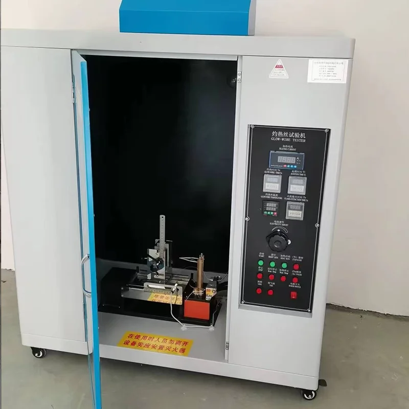 UL94 needle flame glowing wire leakage and marking horizontal vertical combustion testing machine