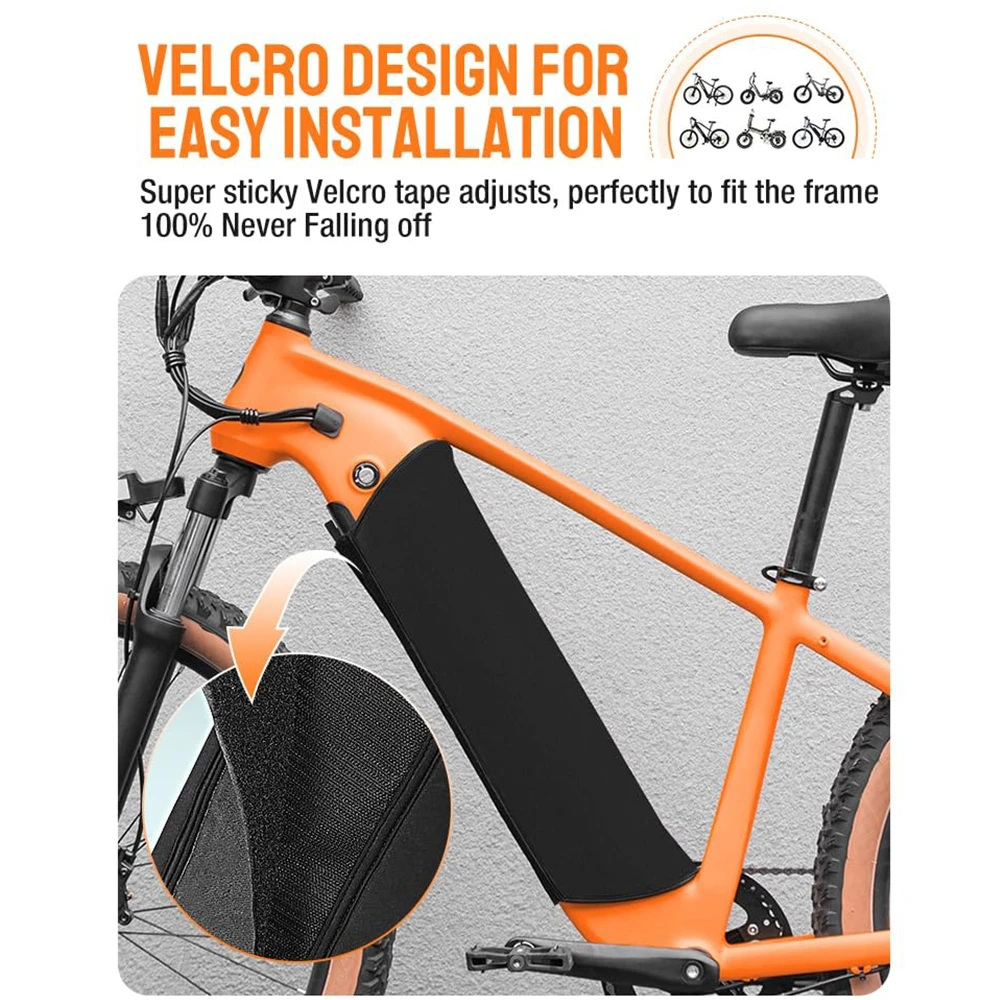 

Electric Bicycle Lithium Battery Cover Protector Winter Durable Waterproof Protective Cover For E-bike Dustproof Accessory