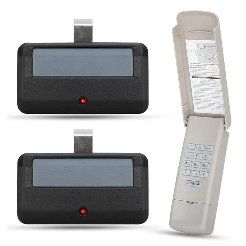 

AU61-891Lm 971Lm Universial Garage Door Opener Keypad Remote, Compatible For Liftmaster/Chamberlain/Craftsman Garage Opener
