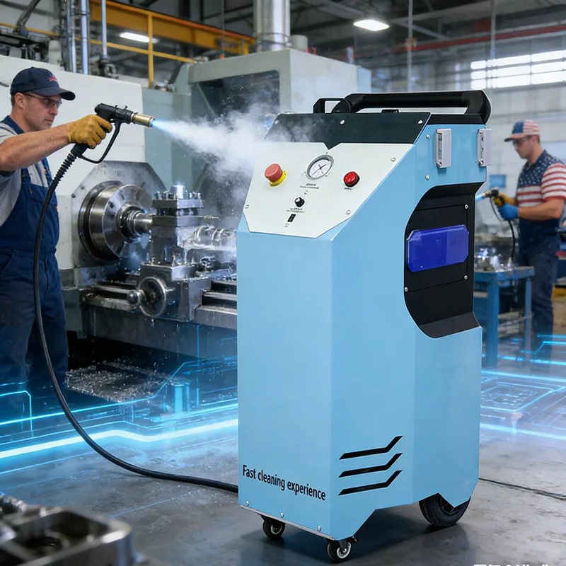 

Heavy Duty Dry Ice Blaster Industrial Dry Ice Cleaning System for Mold Maintenance Production Line Clean
