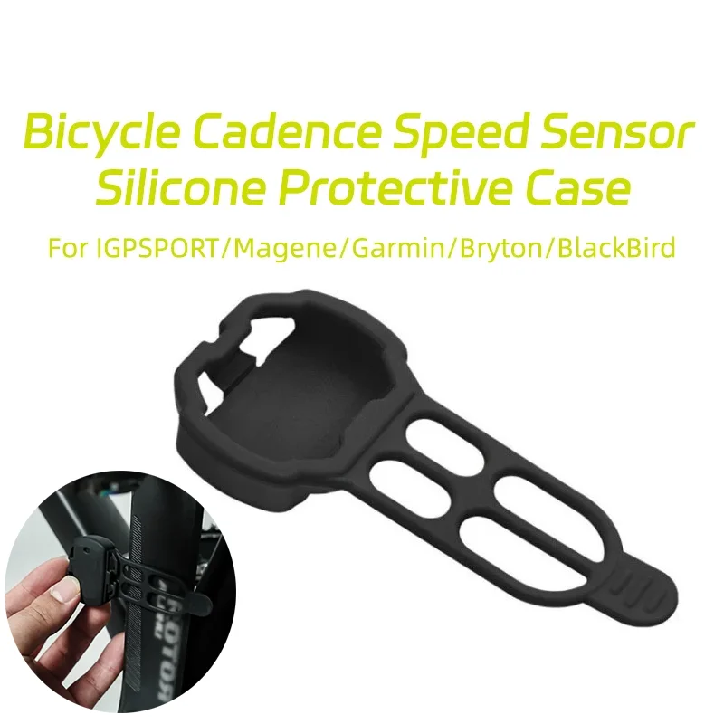 مكافحة الغبار الطريق دراجة الإيقاع/سرعة الاستشعار غطاء سيليكون لينة واقية ل Garmin Igpsport Magene دراجة الكمبيوتر الاستشعار