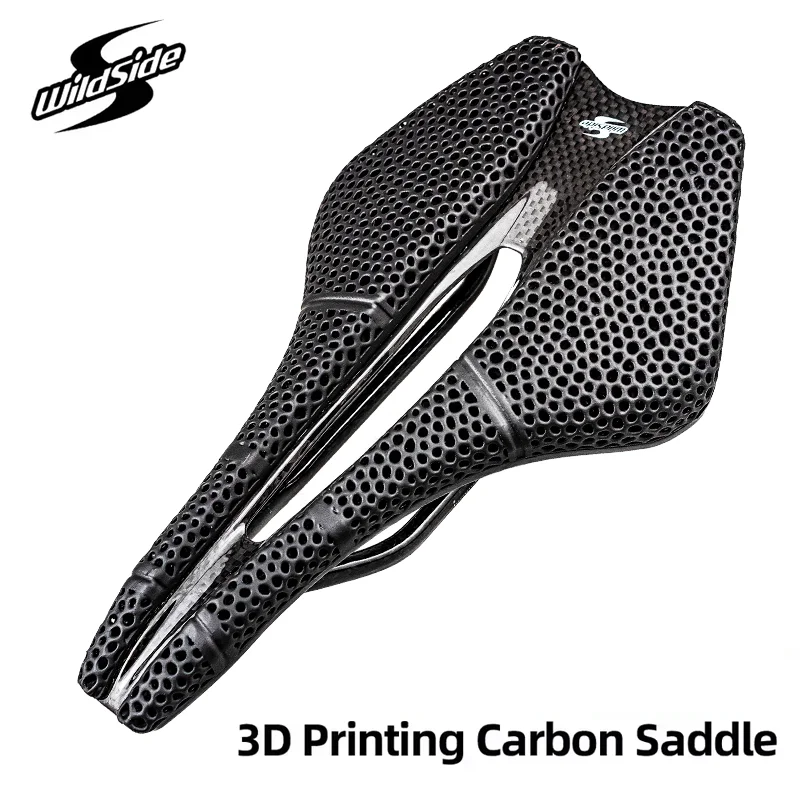 

3D printing saddle bicycle antiprostatic saddle Ultra-light unburdened 235x143mm Road cycling endurance race Bicycle accessories