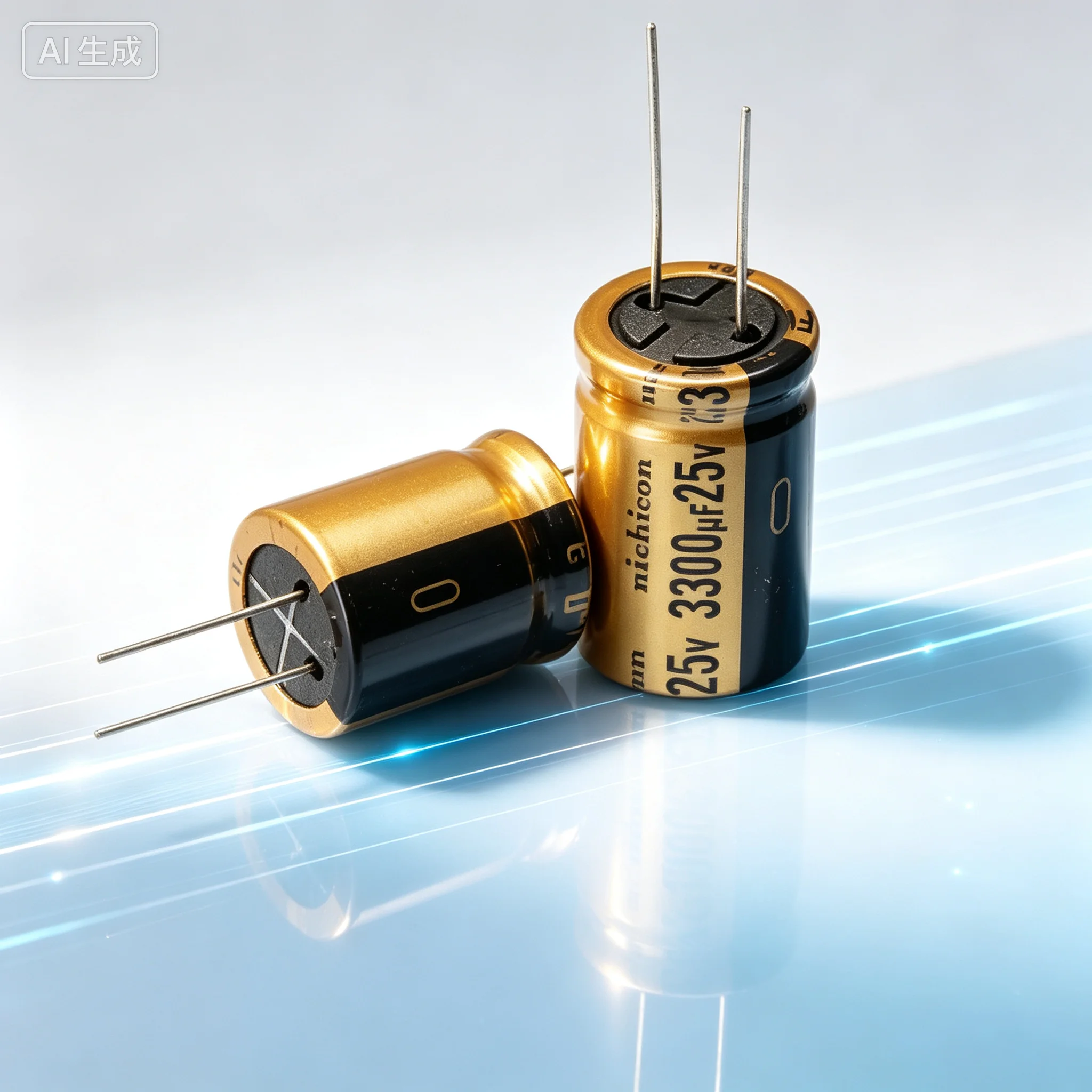 condensateur-electrolytique-audio-de-qualite-superieure-modele-fw-3300uf-25v-marque-nichicon-20-pieces