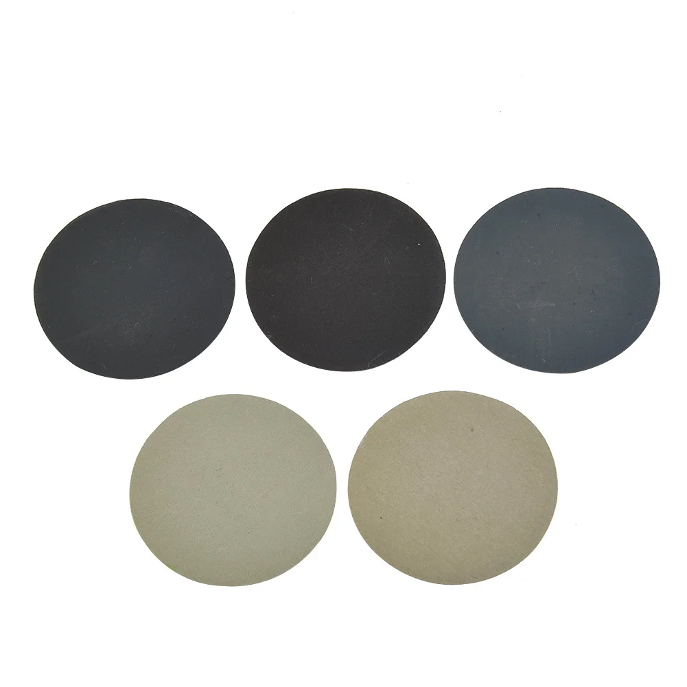 Sanding Disc Variety Pack Total of 25 Pcs in Sizes from 2 to 6 Inch Featuring a Range of Grains from Fine to Coarse