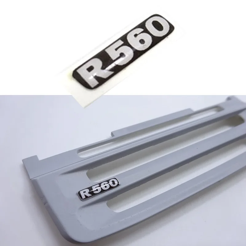 

1 шт., имитация модели 560, кристаллическая метка для 1/14 Tamiya RC Truck Scania R560, детали «сделай сам»