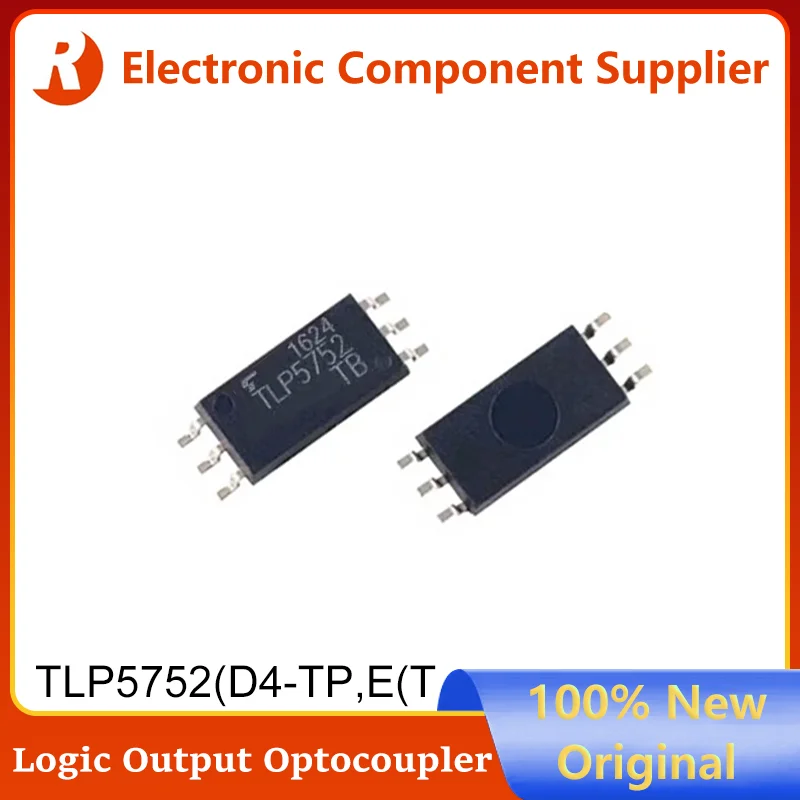 

10Pcs/Lot TLP5752 SOP-6 100% Brand New Original Photoelectric Coupler TLP5752(D4-TP SOP6 Logic Output Optocoupler TLP57 TLP5