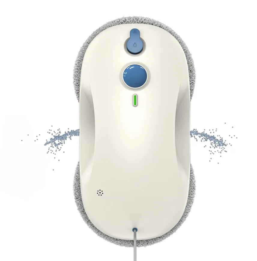 روبوت تنظيف النوافذ بالرش التلقائي الكهربائي لتنظيف النوافذ