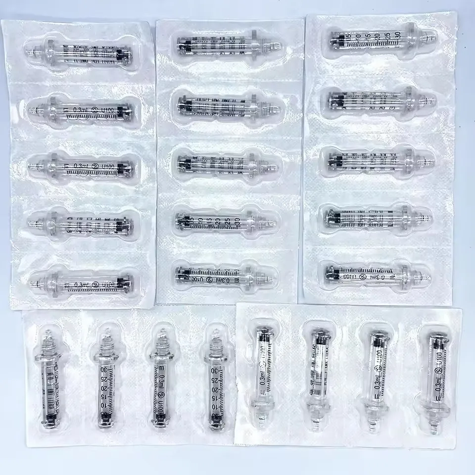 

0.3/0.5ML Hyaluron Pen Disposable Sterile Ampoule Head Lip Filler Lifting Hyaluronic Acid Gun Atomizer Anti-wrinkle 10PCS