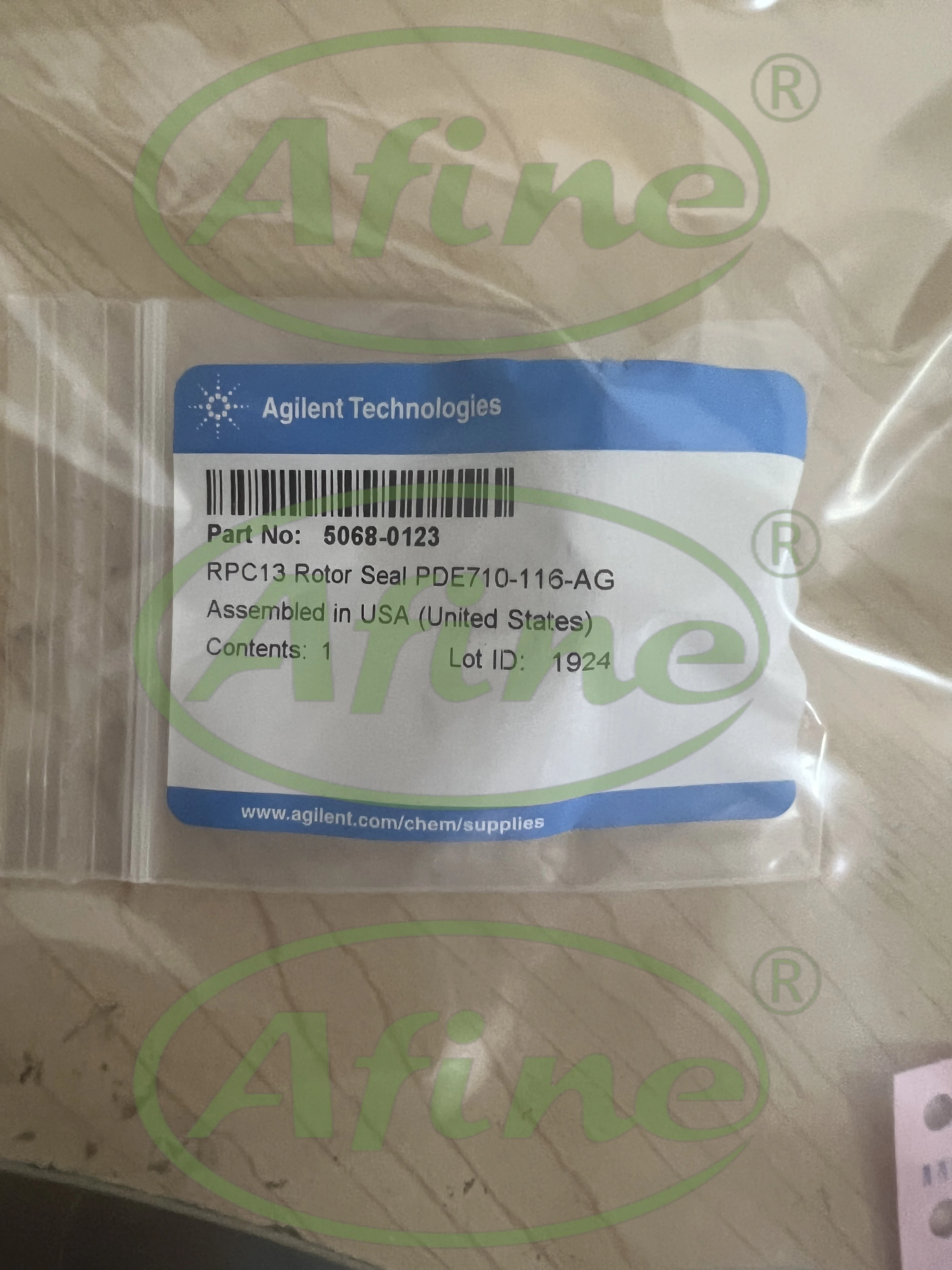 

AFINE Agilent Pump Valves Supplies for HPLC,5068-0123 Rotor,1200 bar,1290 Infinity Bleeder Valve 4-Element Pumps