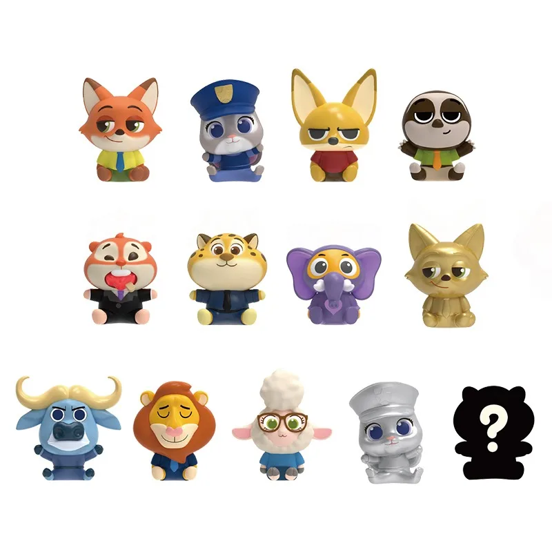 

Original Genuine CANDY TOY Zootopia Mini Hug Series Collectible Model Ornaments Toys for Boys Girls Kids Gift