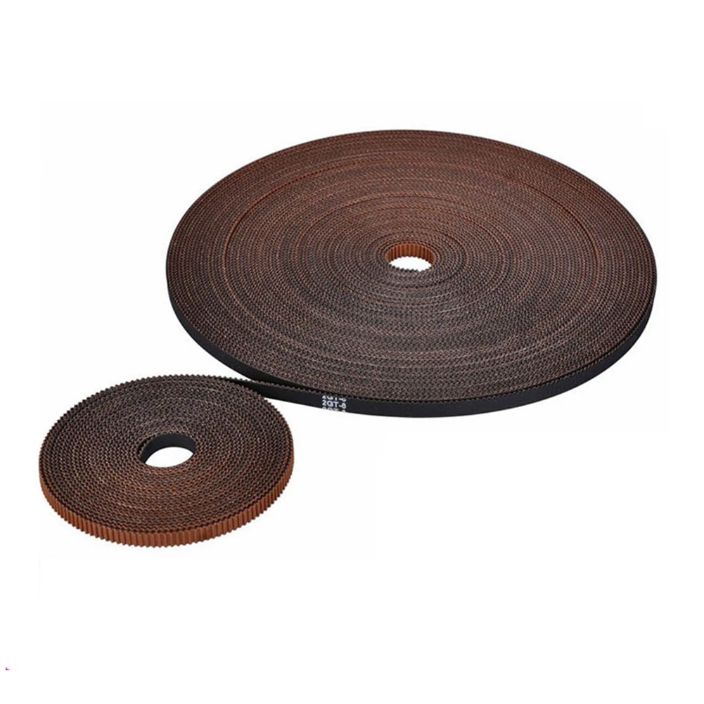 Upgrade Non-Slip Version 2GT Timing Belt Long 5 Meter Width 6mm For 3D Printers Tool Parts Accessories