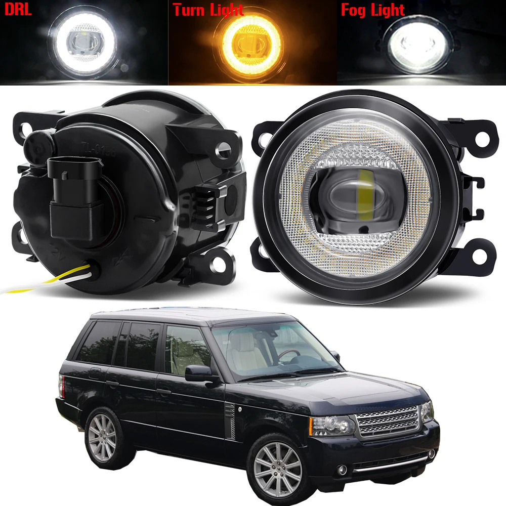 

3in1 Fog Light Assembly 30W Car LED Fog Turn Signal Daytime Running Lamp H11 For Land Rover Range Rover III SUV (LM) 2009-2012