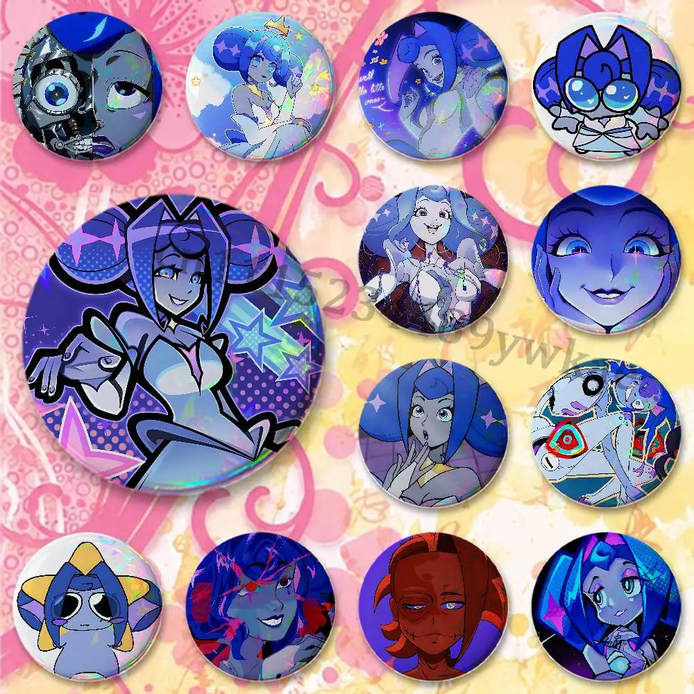 K-Knights of G-Guinevere Badges 25 32 44 58 75 mm Round Customizable Wholesale Fan goods Self-made fan freebies