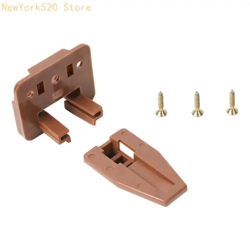N84C 10pcs Cajón cajas Partes montaje plástico y metal para artesanos profesionales