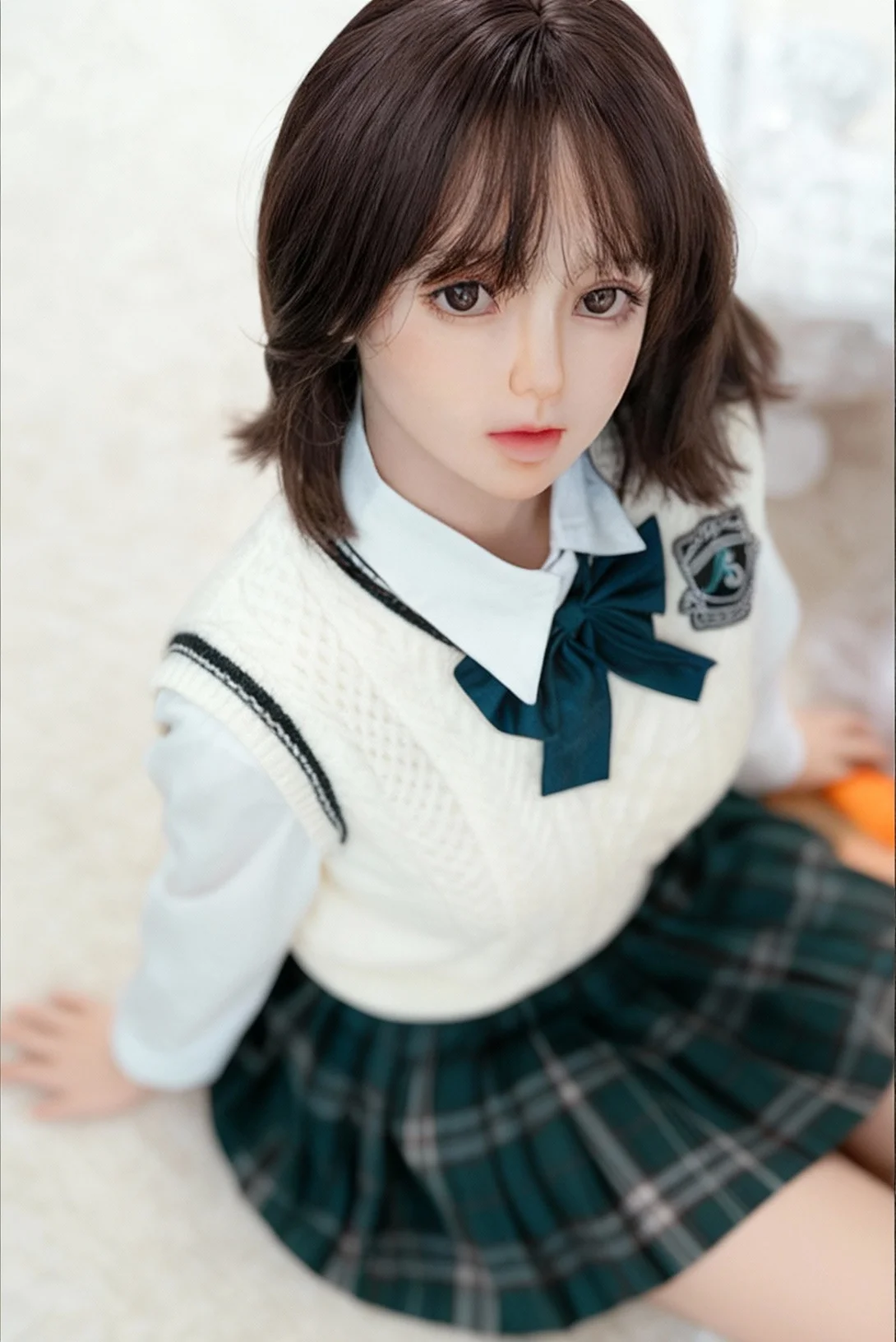 1:1 realistische kunstfiguurpop, full-body TPE-skeletmodel, willekeurig haarcadeau – ideaal Black Friday- en kerstcadeau voor volwassenen