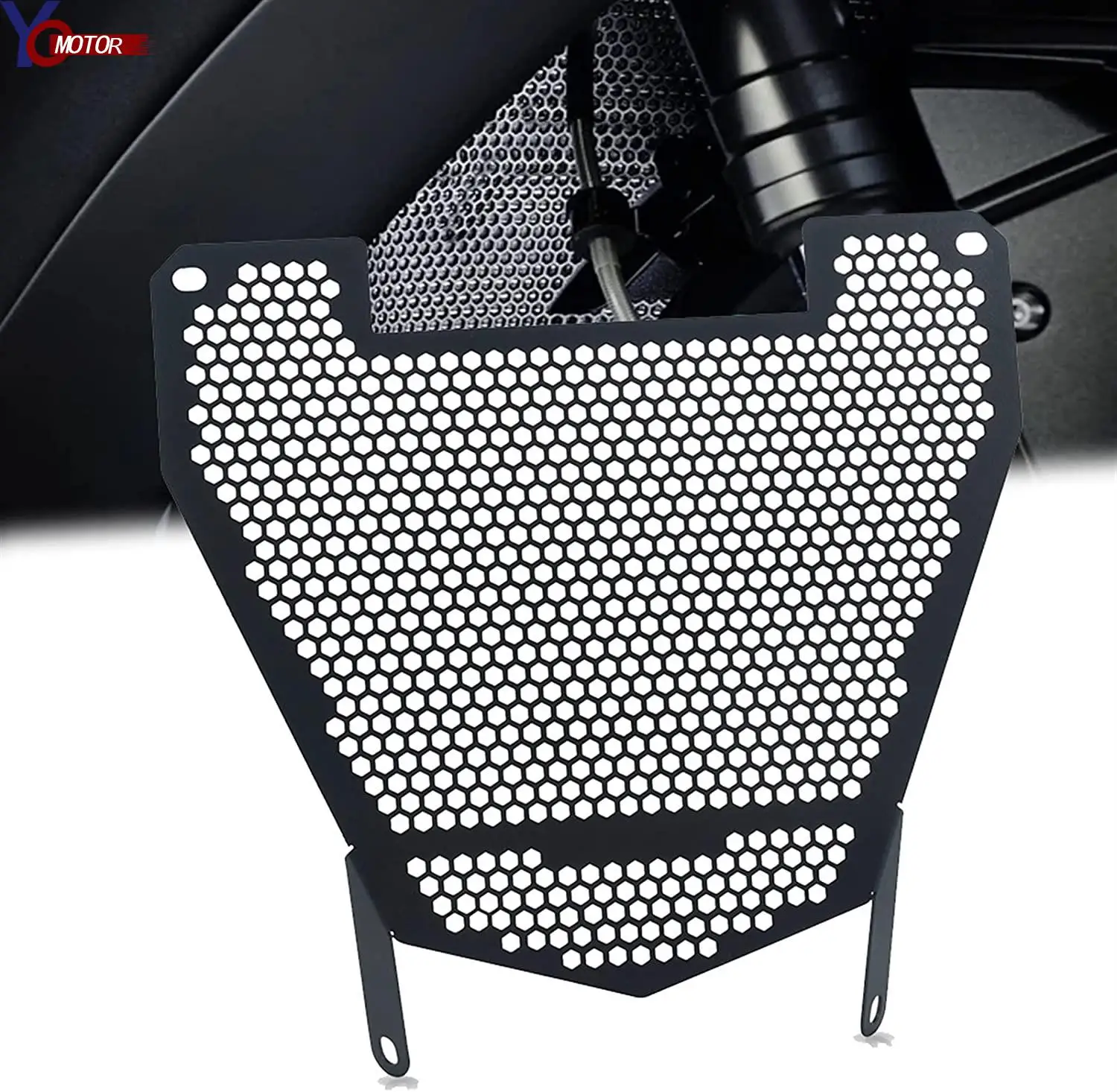 

For Kawasaki Ninja 400 Z400 2018 2019 2020 Motorcycle Accessories Ninja400 air intake cover Radiator Grille Guard Water Tank