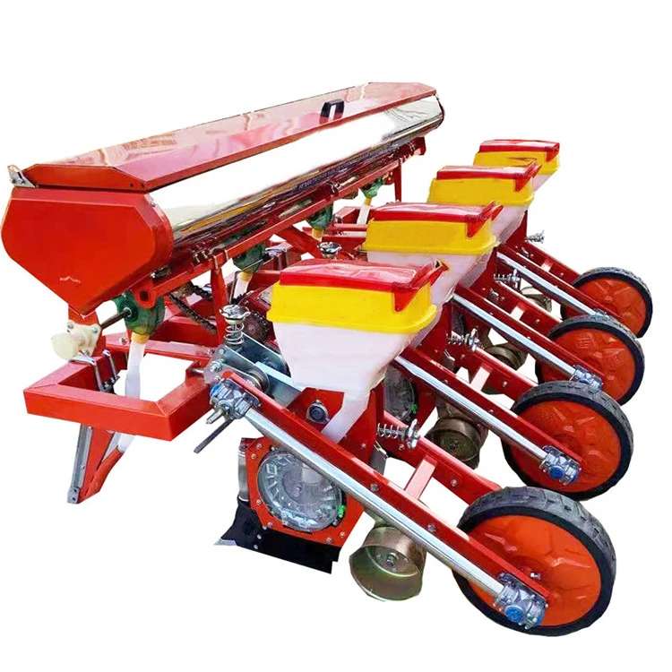 6 Rows Sowing Depth 5Cm Pneumatic Corn Seeder Soybean Planter Corn Planter Wheel Corn Seeder Planter