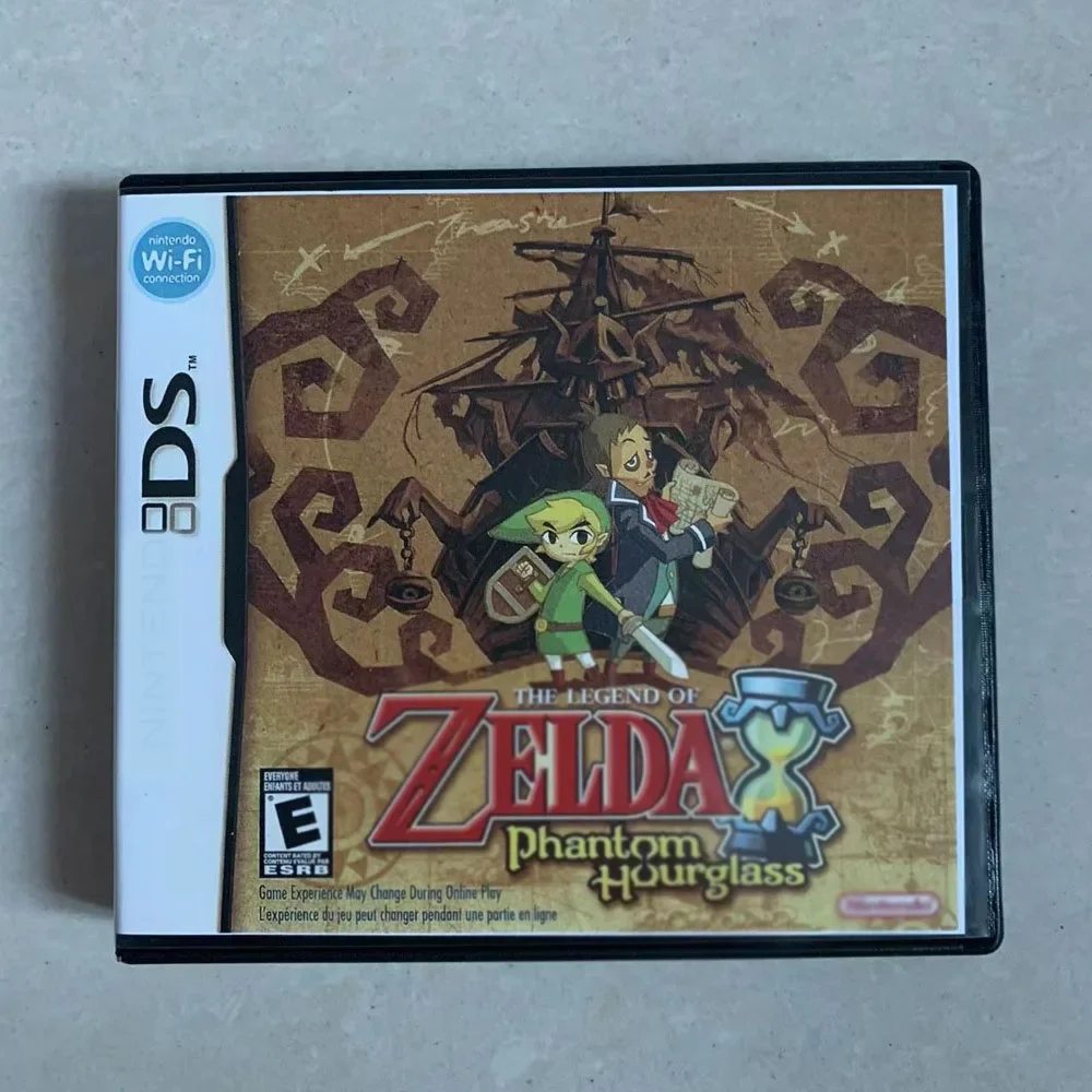DS Boxed Game Card  Legend of Zelda Phantom Hourglass/Spirit Tracks USA Version (R4 Version) NDSL 2DS 3DS No manual view 6