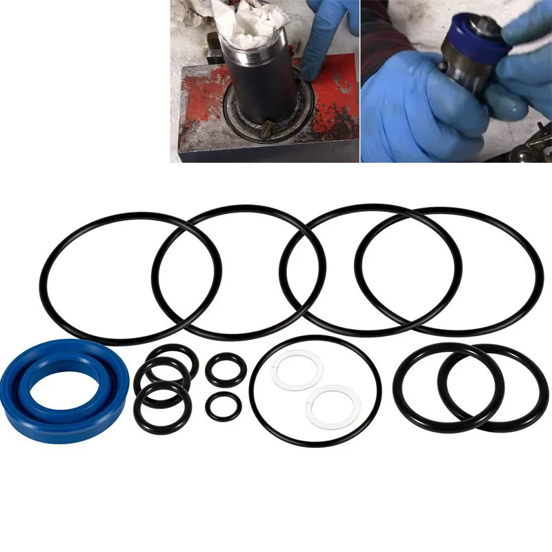 Floor Jack Seal Kit -15 Pcs/Set for Sears Craftsman MVP-214.50136, 50136, G-493LWM Hydraulic