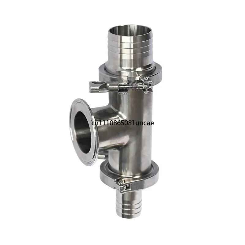 304 Stainless Steel 3-Way Check Valve Inlet Outlet Valve for Pneumatic Liquid Filling Machine
