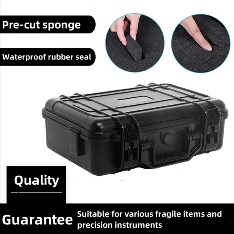 Tool Box Waterproof Hard Carry Case Toolbox for Mechanic Suitcase Tools Storage Box Hardware Tool Case Organizer Foam