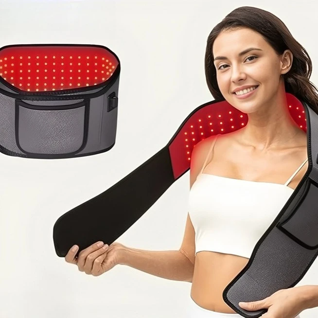 

Multi Functional Red Belt USB Charging LED Infrared Light Irradiation Abdominal Red Light Therapy Waist Protection