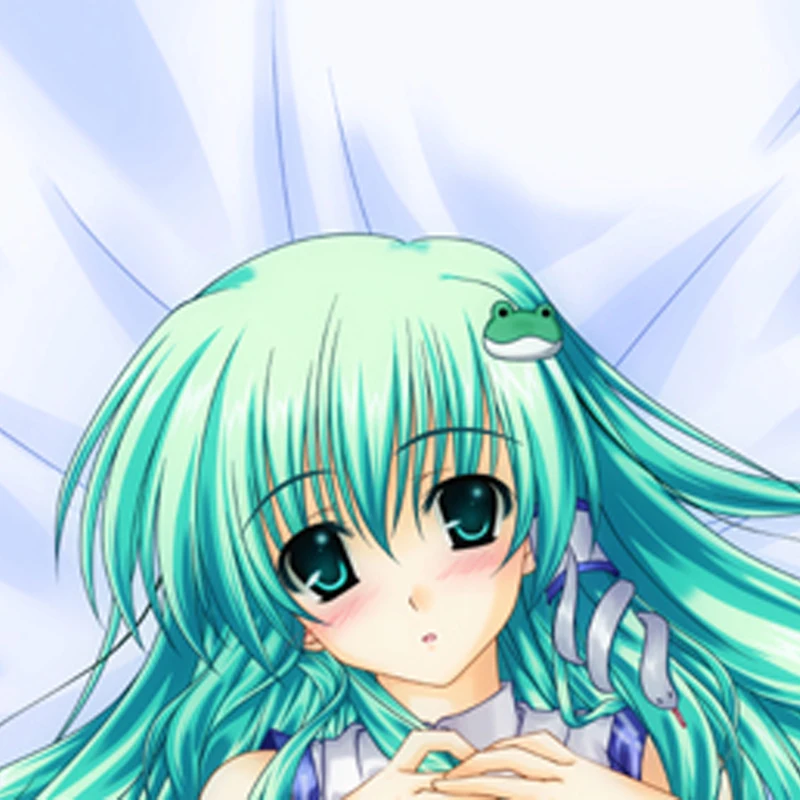 New Pattern Anime Sanaa Kochiya Dakimakura Hugging Body Pillow Cover Case double-sided printing‌
