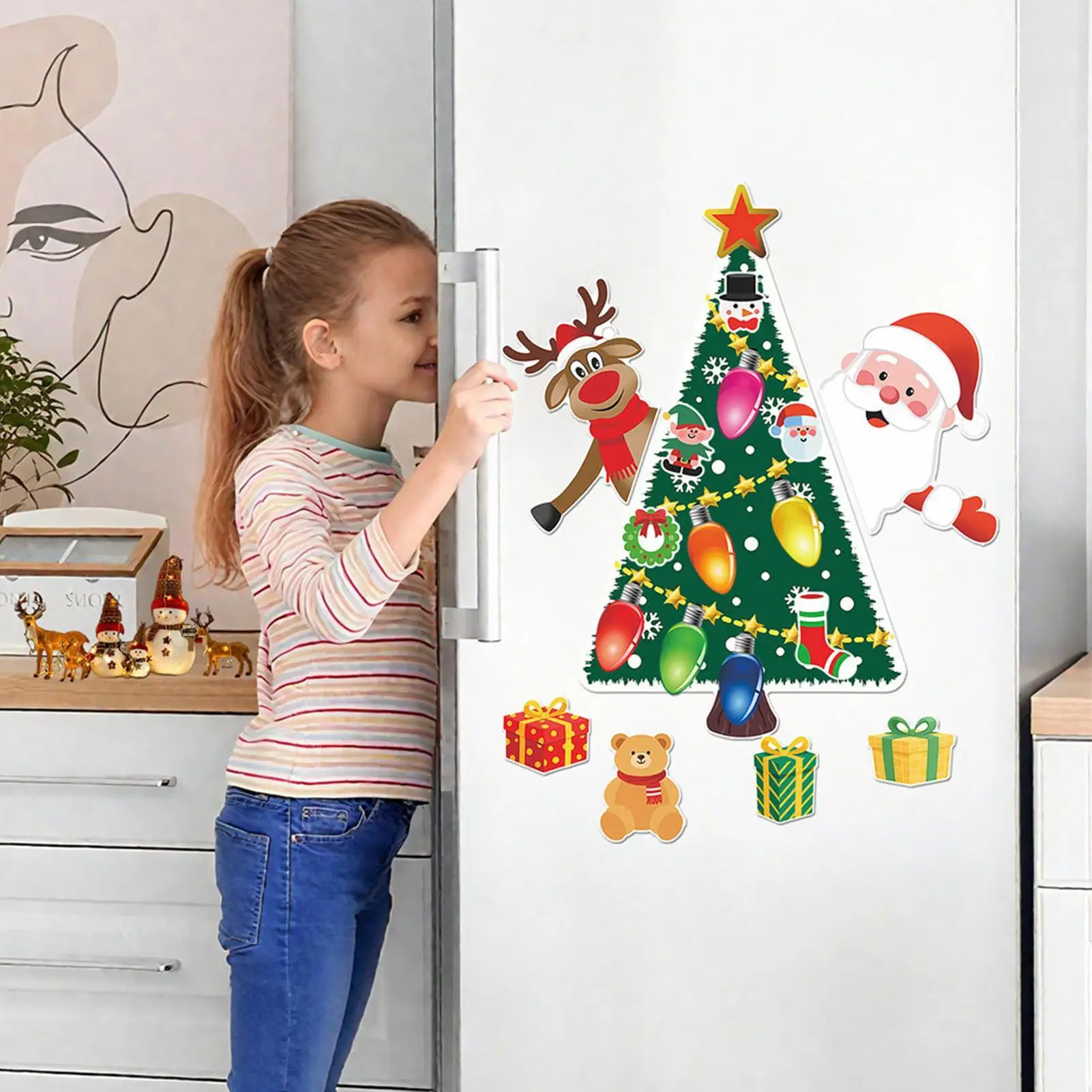 Christmas Refrigerator Magnets Funny Holiday Funny Holiday Magnets Refrigerator Decor For Whiteboard Kitchen Cabinet Classroom
