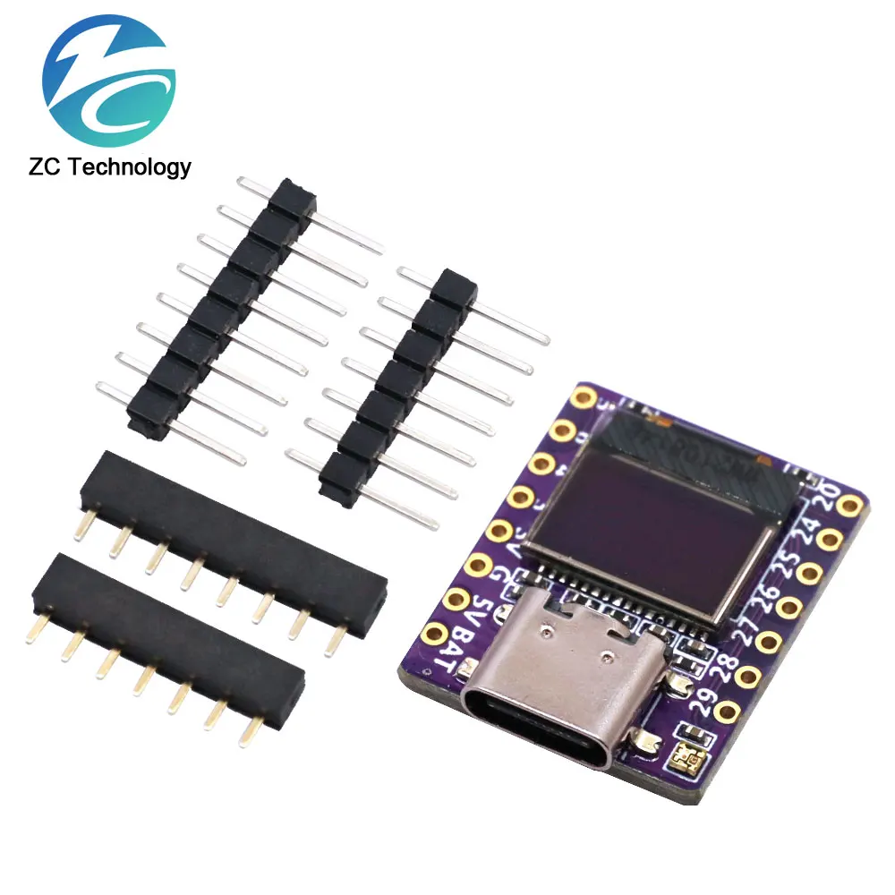 Raspberry Pi Pico rp2040 development board with 0.42 inch LCD supports Arduino and micropyth