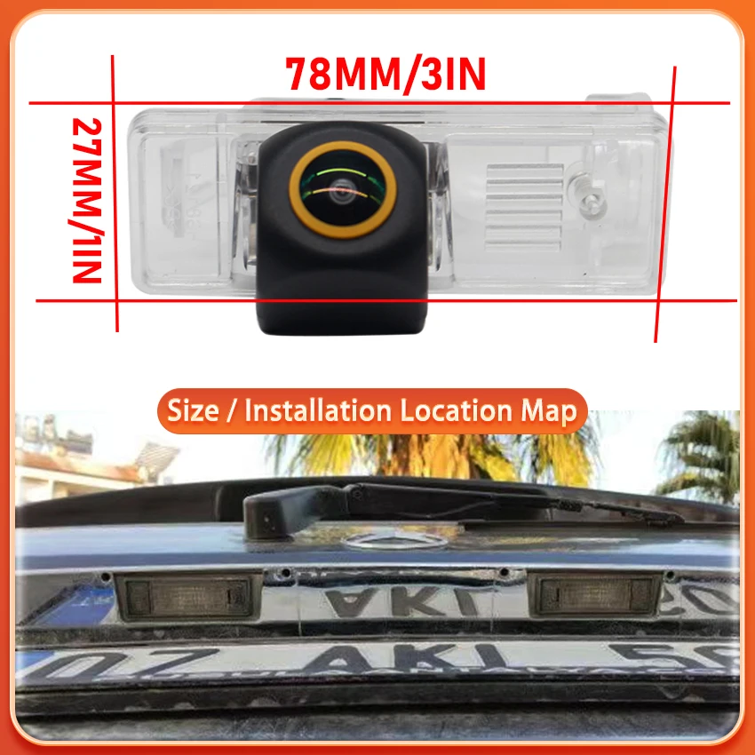 Car Backup Rear View Camera Night Vision Waterproof High quality RCA For Renault Clio 3 III Lutecia 2005~2015