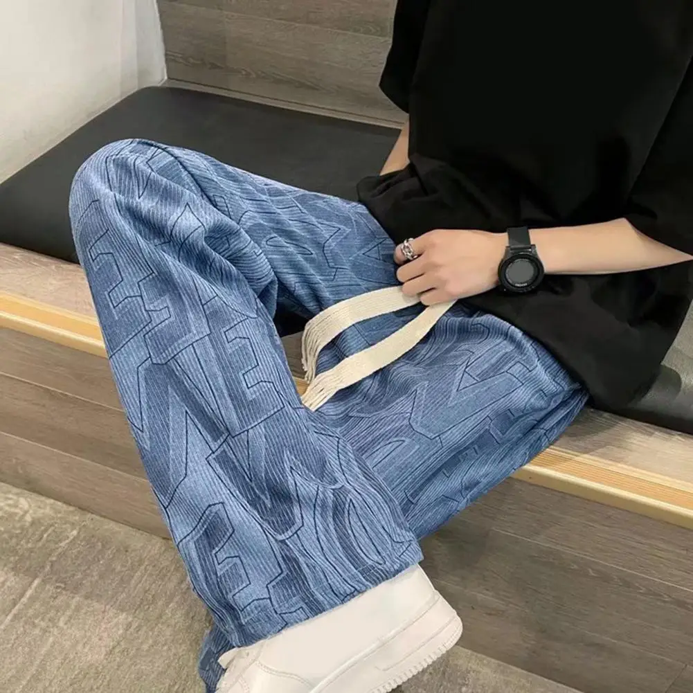 

New Autumn And Winter Men's Corduroy Pant Fashion Homme Business Social Wedding Ball Party Dress Slim Fit Trousers Drawstring