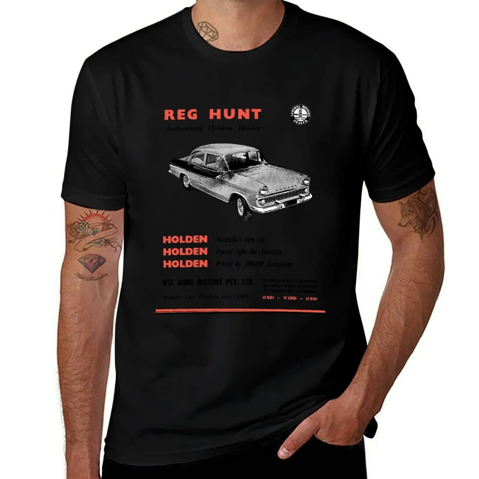 HOLDEN DEALER AD T-Shirt Trendy Pattern T-Shirt for Men