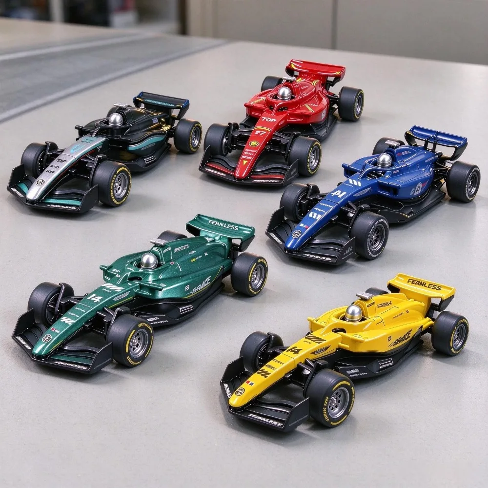 1:36 Scale Pull Back F1 Alloy Racing Car Model, Multiple Colors Diecast Toy, Desktop Collectible, racing fan gift.Christmas gift