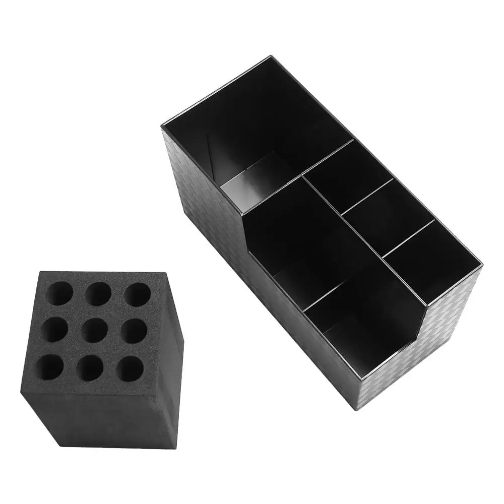 Arcylic Scissor Holder Storage Box Multifunctional Professional Hair Comb Scissors Rack Detachable Anti Slip